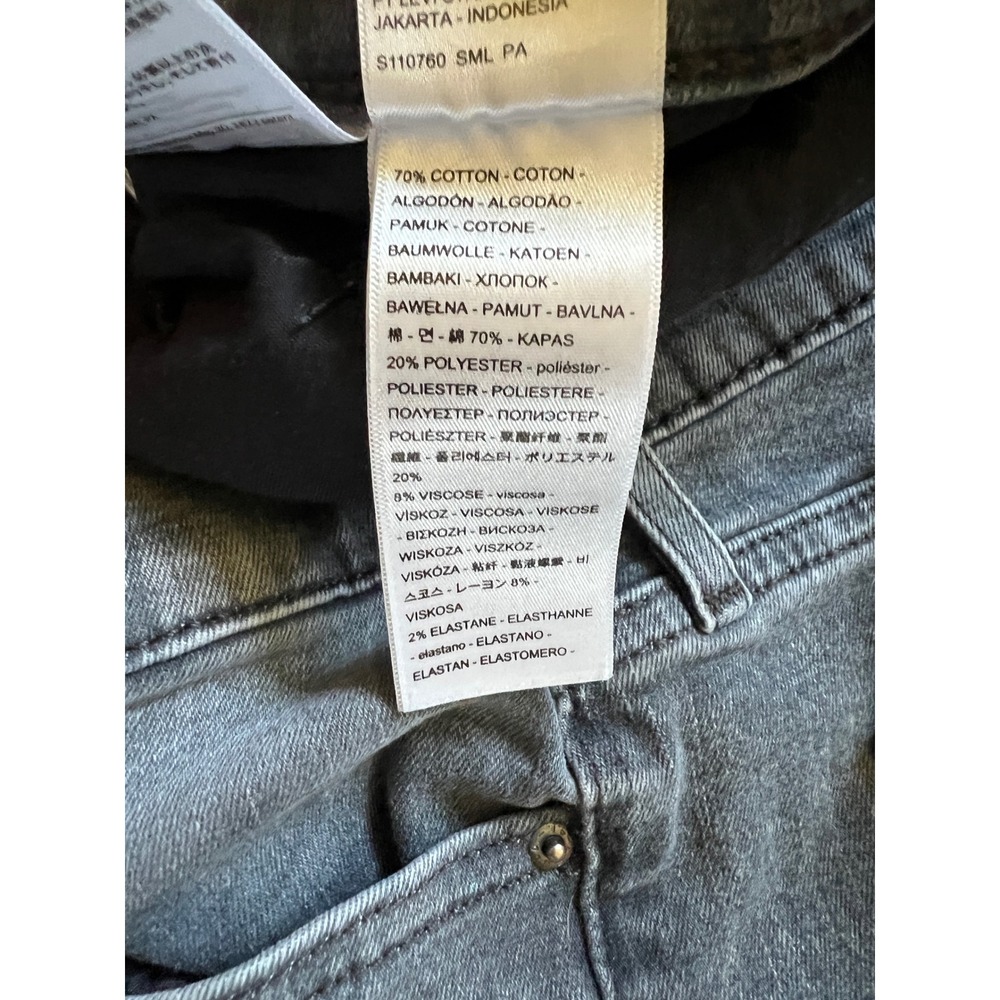 Levi's‎ 314 Shaping Straight Gray Wash Denim Jeans Casual Everyday Size 32 - Picture 9 of 10